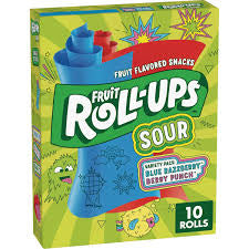 Betty Crocker- Sour Fruit Roll Ups