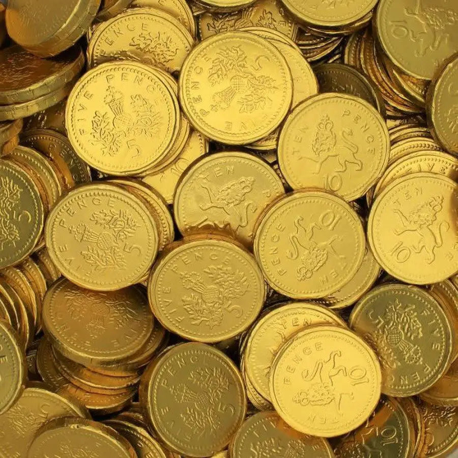 Gold Chocolate Coins 100g