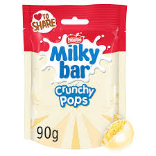 Milkybar Crunchy Pops 90g