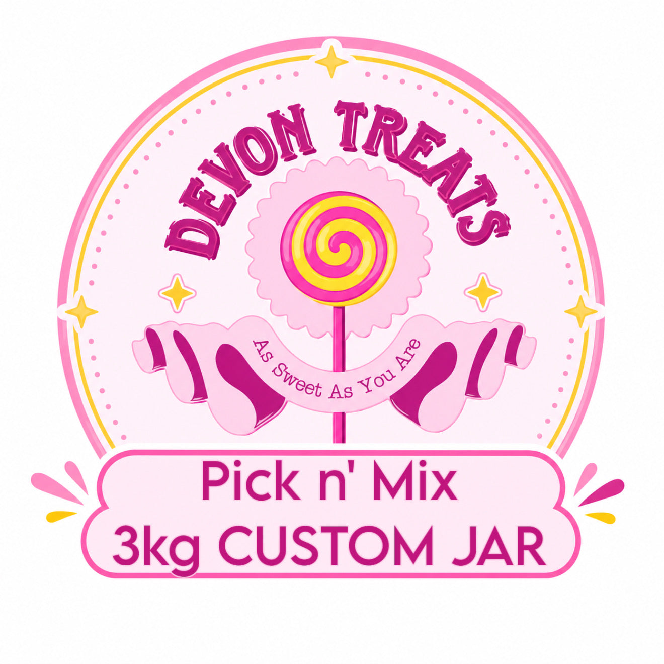 Custom 3kg Jar
