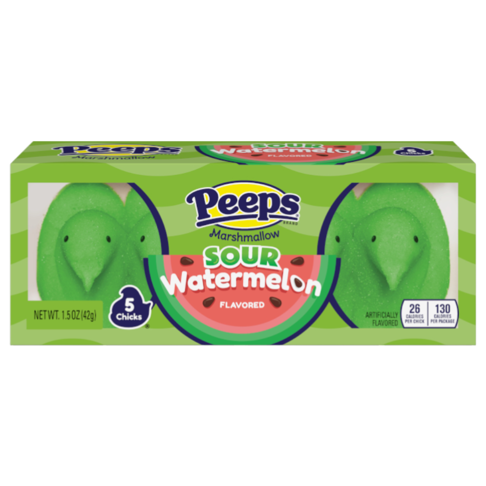 Sour Watermelon Peeps