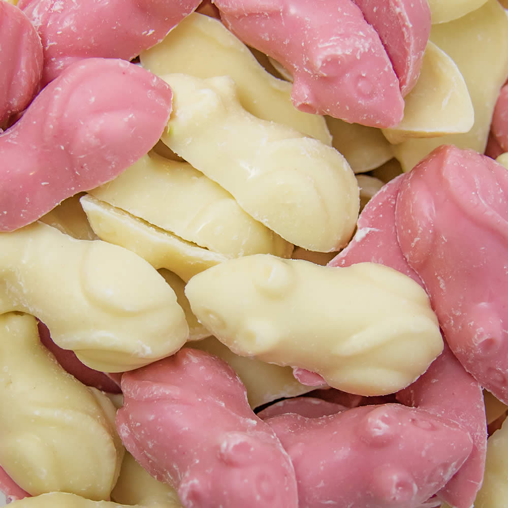 Pink & White Mice 250g