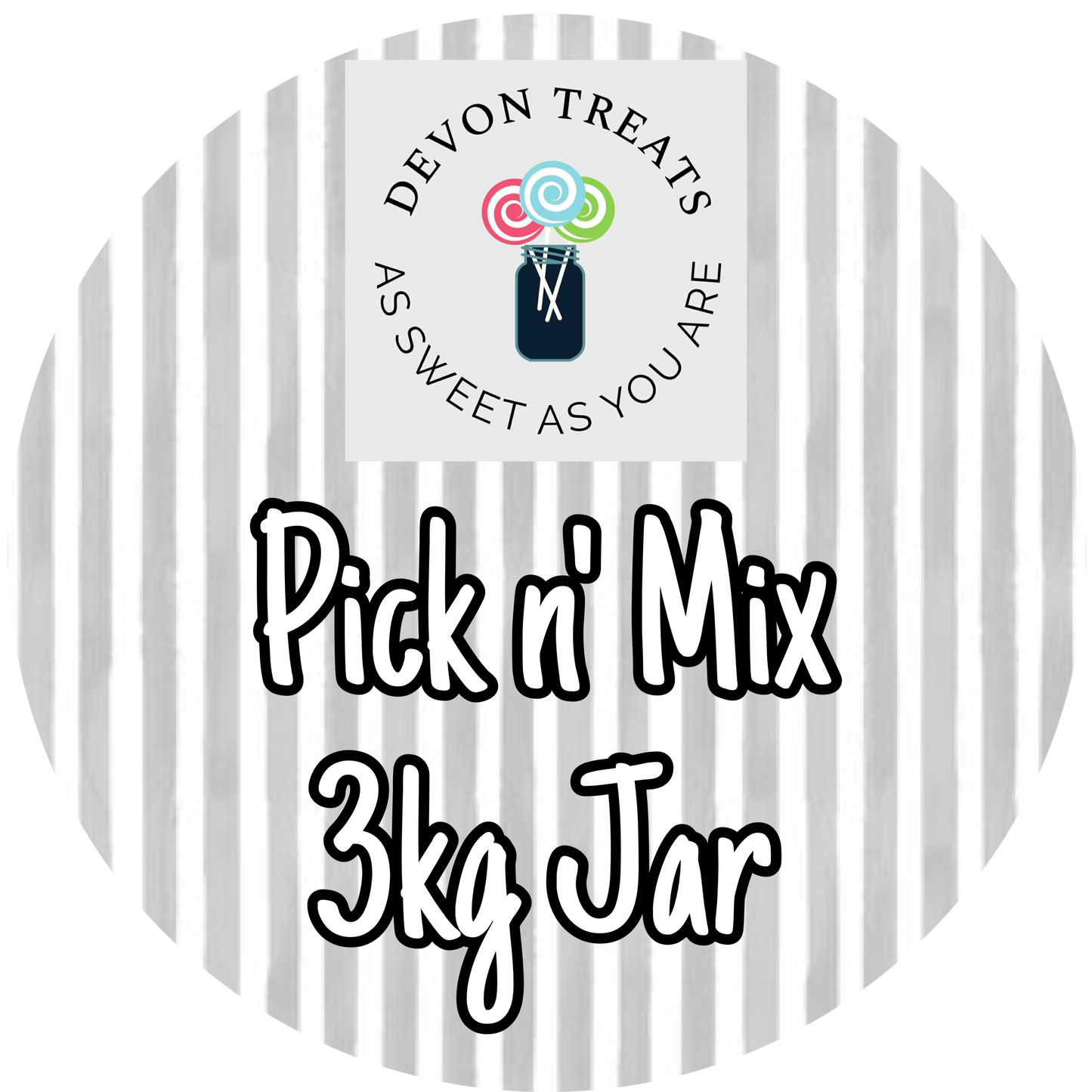 Custom 3kg Jar