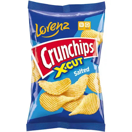 Lorenz X-Cut Salted Crisps 130g