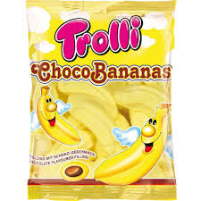 Trolli Mallow Choco Bananas 150g