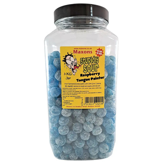Stupidly Sour Balls Raspberry 100g
