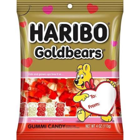 Haribo Valentine Goldbears 113g