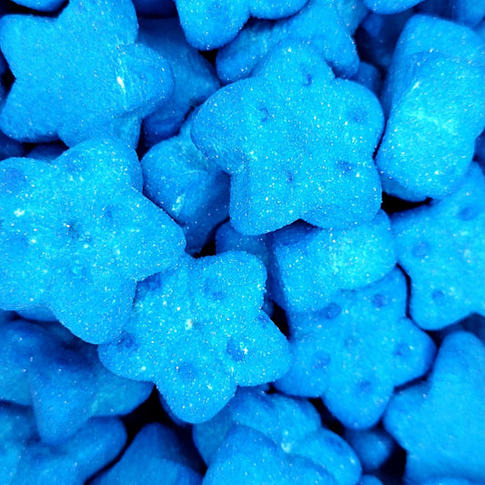 Blue Star Tongue Painting Mallows
