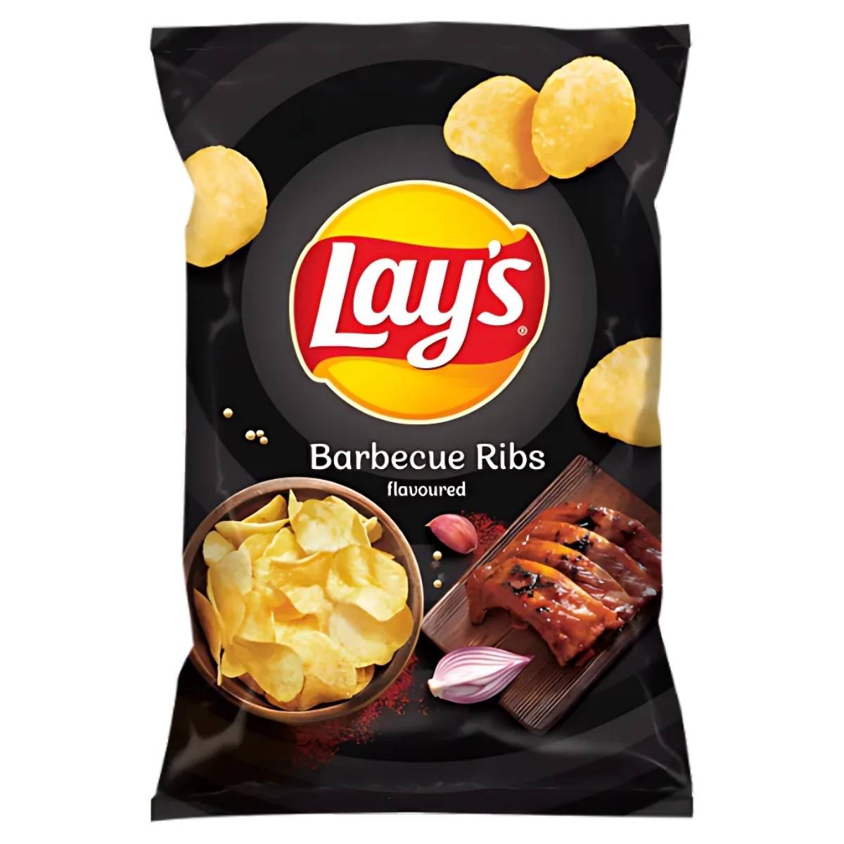 Lays Barbecue Ribs Crisps - 130g BBD 4th April