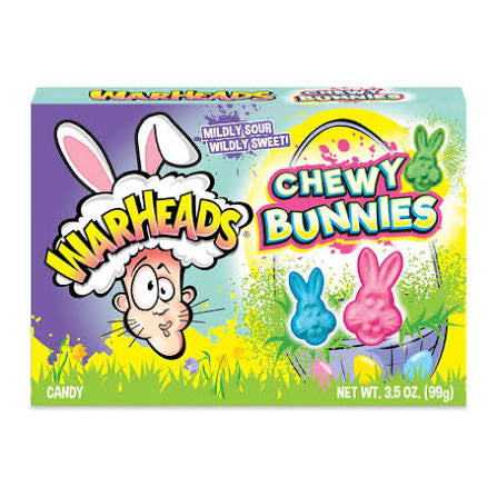 Warheads Easter Chewy Bunnies Theatre Box - 85g