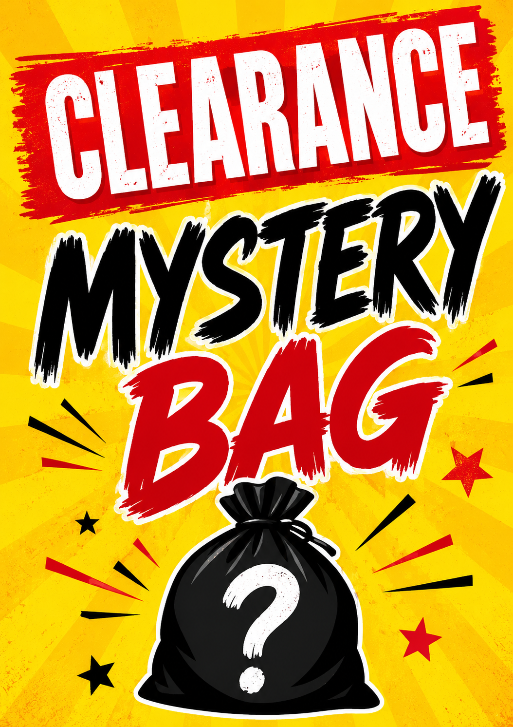 Clearance Mystery Bag