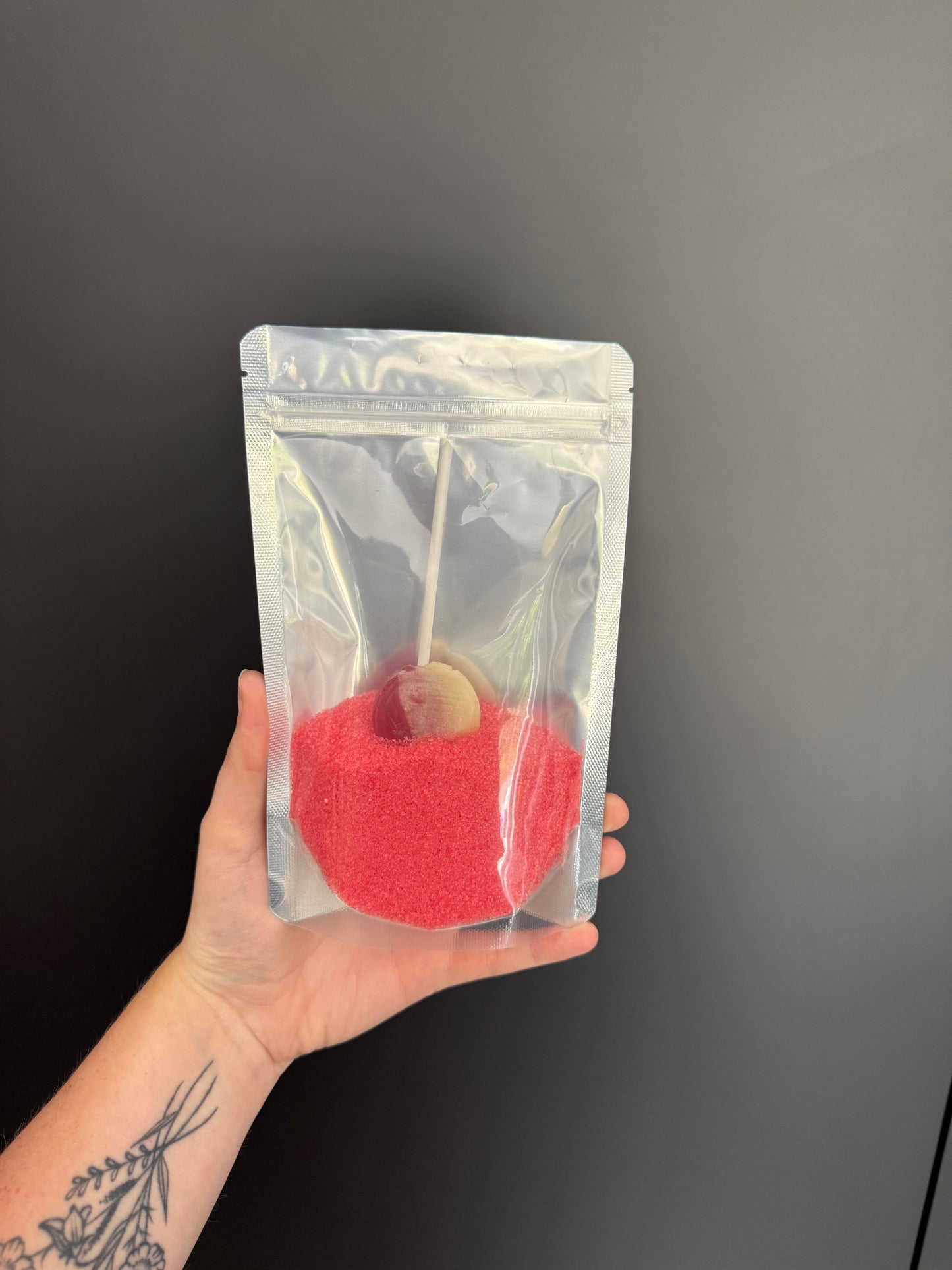 Strawberry Sherbet Lolly Pouch