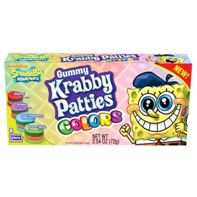 Spongebob Squarepants Gummy Krabby Patties Colors