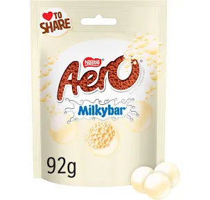Aero Milkybar Bubbles 92g