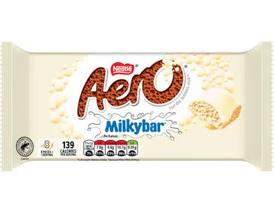 Aero Milkybar Bar 90g