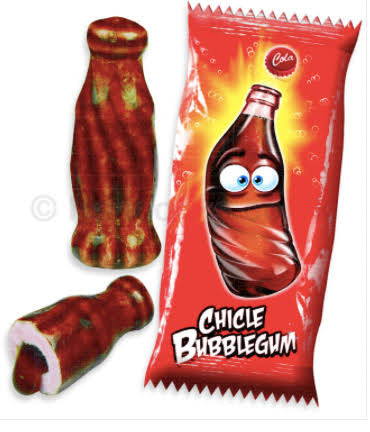 Cola Bottle Bubblegum